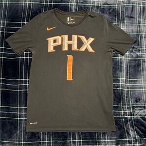 Nike black Devin Booker Phoenix Suns jersey tshirt. Size M.